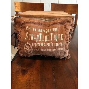 Myra Bag Sud-Atlantique Boho Chic Repurposed Crossbody / Shoulder Bag